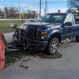Ford F-350 4x4 Snow Plow